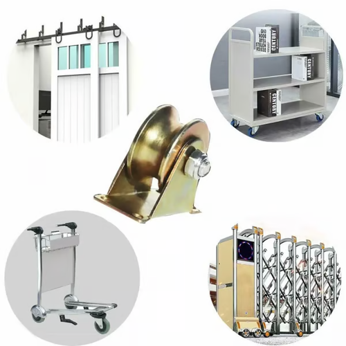 4Pcs Track Wheel Bearing Pulley