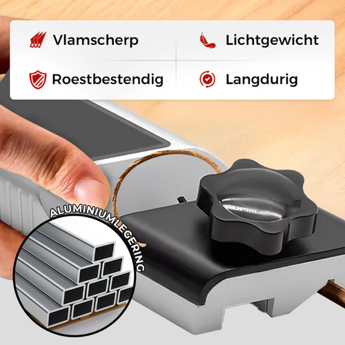 45 graden gipsplaat afschuining aluminiumlegering schaaf