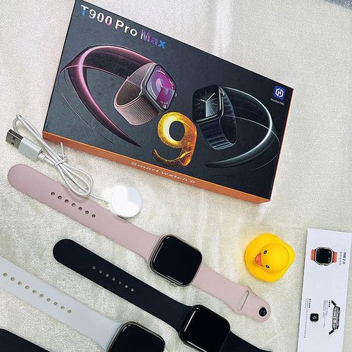 TiLECC 2026 New T900 Pro Max 49mm 2.09-inch Smart Watch - Black