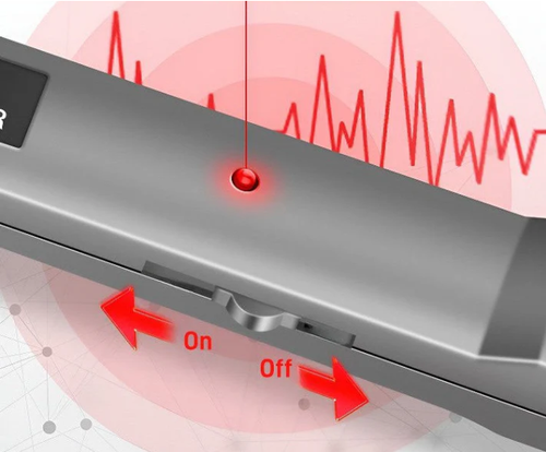⏳Time-limited Special⌛ High Sensitive Detection LED Flashing Alarm Metal Detector