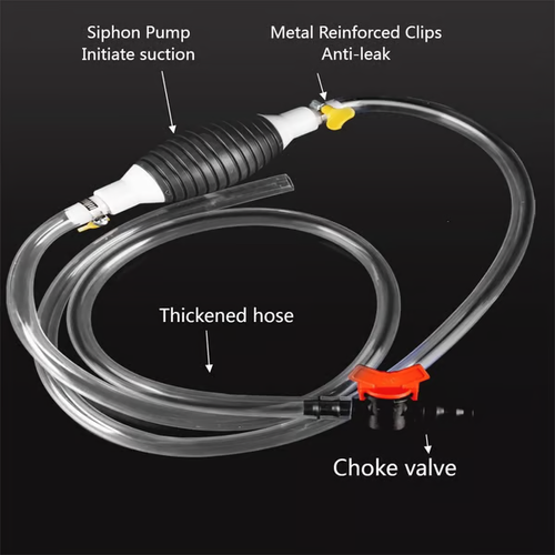 Multifunctional Manual Oil Pump with Durable PVC Pipe of 6.5 Feet