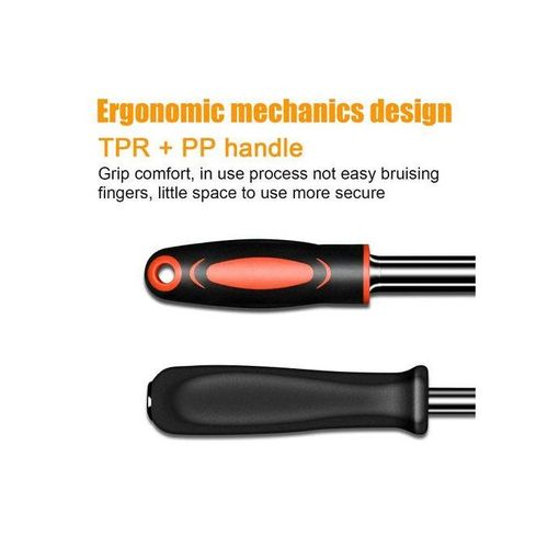 Mythco 46Pcs Socket Wrench Set - Auto Repair Tool Kit Black