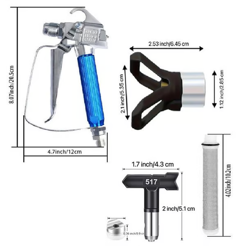 Universal Airless Paint Sprayer Kit
