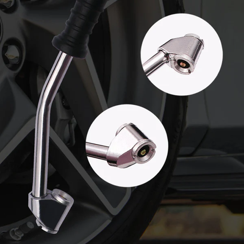 Zware Bandenpomp Met Drukmeter – Altijd De Juiste Spanning🔥Stevig, nauwkeurig & betrouwbaar – Laatste dag 68% korting!