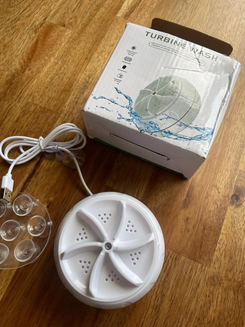 Portable Turbine Ultrasonic Washing Machine