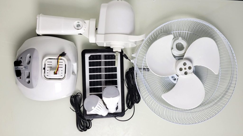 12'' 3in1 Rechargeable  Automatic Fan