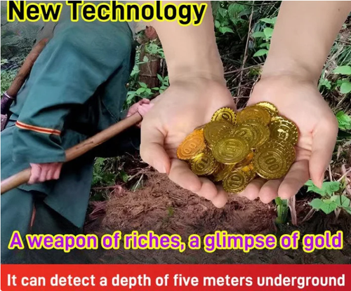 ⏳Time-limited Special⌛ High Sensitive Detection LED Flashing Alarm Metal Detector