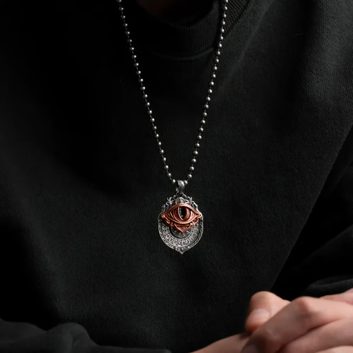 👁️‍🗨️Handmade Tarot Vision Pendant: Connect to Cosmic Wisdom Anytime（Cheat Sheet Included)