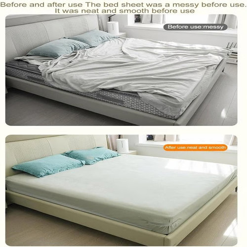 🔥LAST DAY  - Bed Sheet Grippers 4 PCS Non-slip Sheet Holders