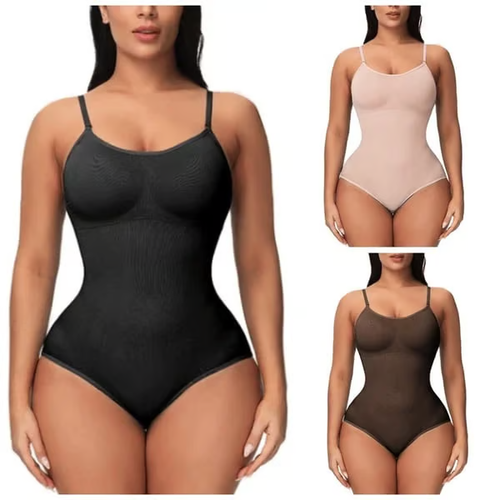 🔥Smoothing Seamless Full Bodysuit(Open crotch design)