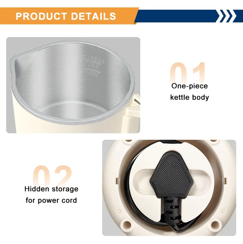 🔥2025 Hot Sale🔥Bærbar, sammenleggbar vannkoker