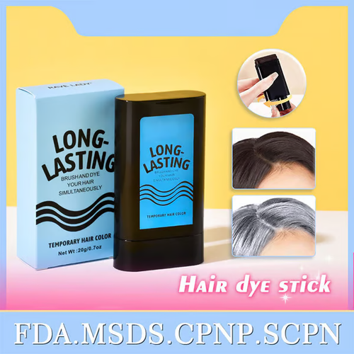 Disposable hair color refill with comb