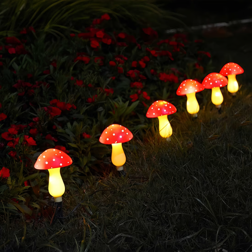 🔥 FLASH SALE - Magic Solar Mushroom Light🍄 🔥12 LEDs