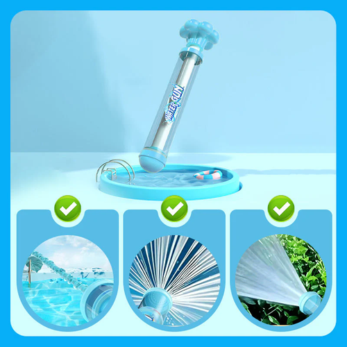 🧊☀️Summer Special Sale - Buy 1 Get 1 Free🌊Pusher Type Fun Fireworks Water Jet Spray Toy