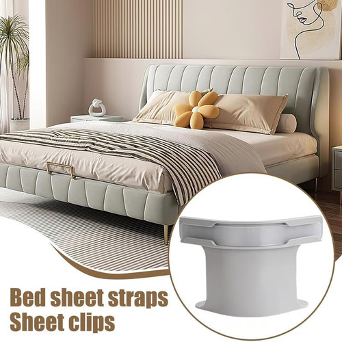 🔥LAST DAY  - Bed Sheet Grippers 4 PCS Non-slip Sheet Holders