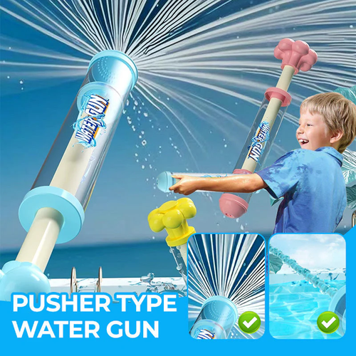 🧊☀️Summer Special Sale - Buy 1 Get 1 Free🌊Pusher Type Fun Fireworks Water Jet Spray Toy