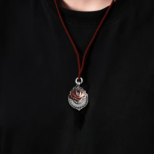 👁️‍🗨️Handmade Tarot Vision Pendant: Connect to Cosmic Wisdom Anytime（Cheat Sheet Included)