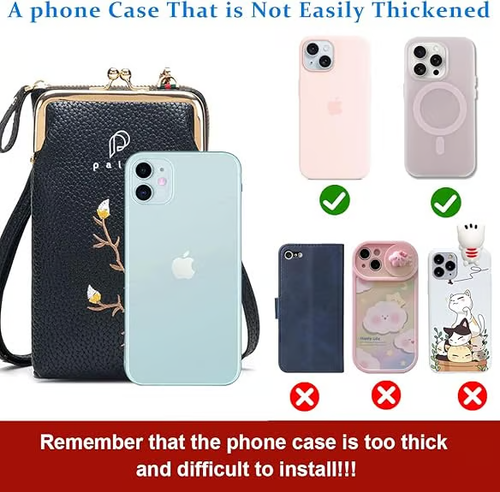 🔥Women Sling Cross-Body Wallet with Mobile Cell Phone Holder🔥