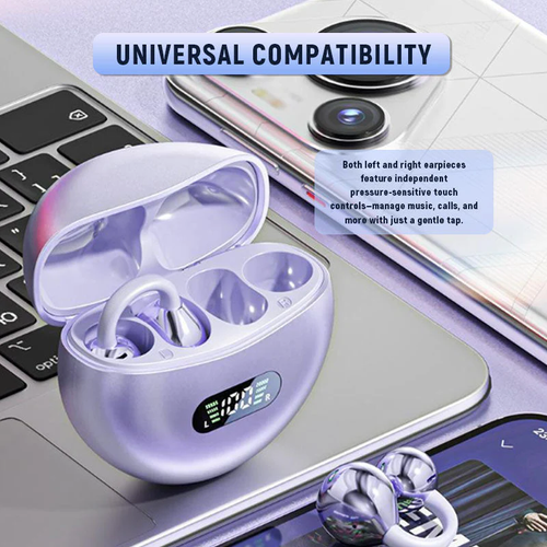 Sports sweat-proof noise-cancelling Bluetooth headset