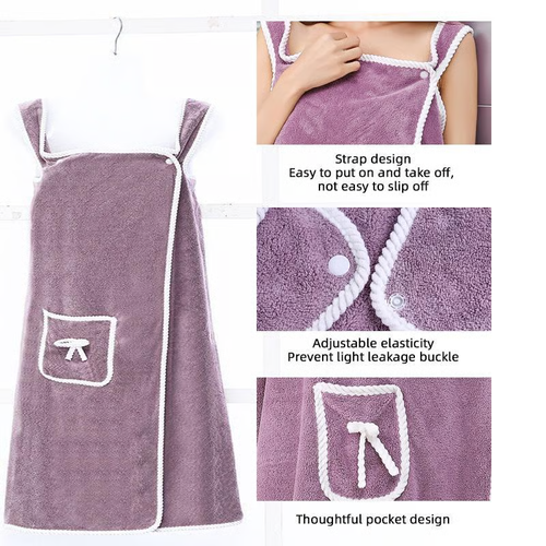 🎁Last Day Promotion 49% OFF✨Women's Coral Fleece Bathrobe