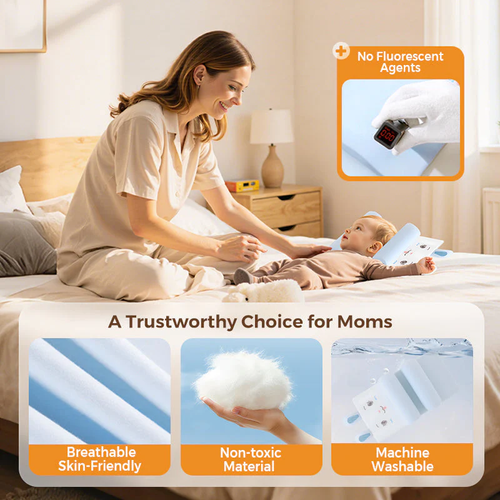 🔥 2025 Hot Sale👶All-Season Breathable Shaping Pillow for Baby Development