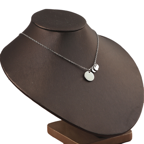 Unique Circle Pendant Necklace - A Must - Have for Trendy Ladies