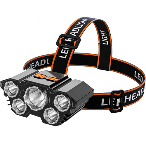 Light Up Your Adventures! 5 - LED Super - Bright Headlamp on Fire