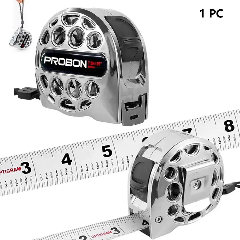 25ft Heavy-Duty Stainless Steel Tape Measure