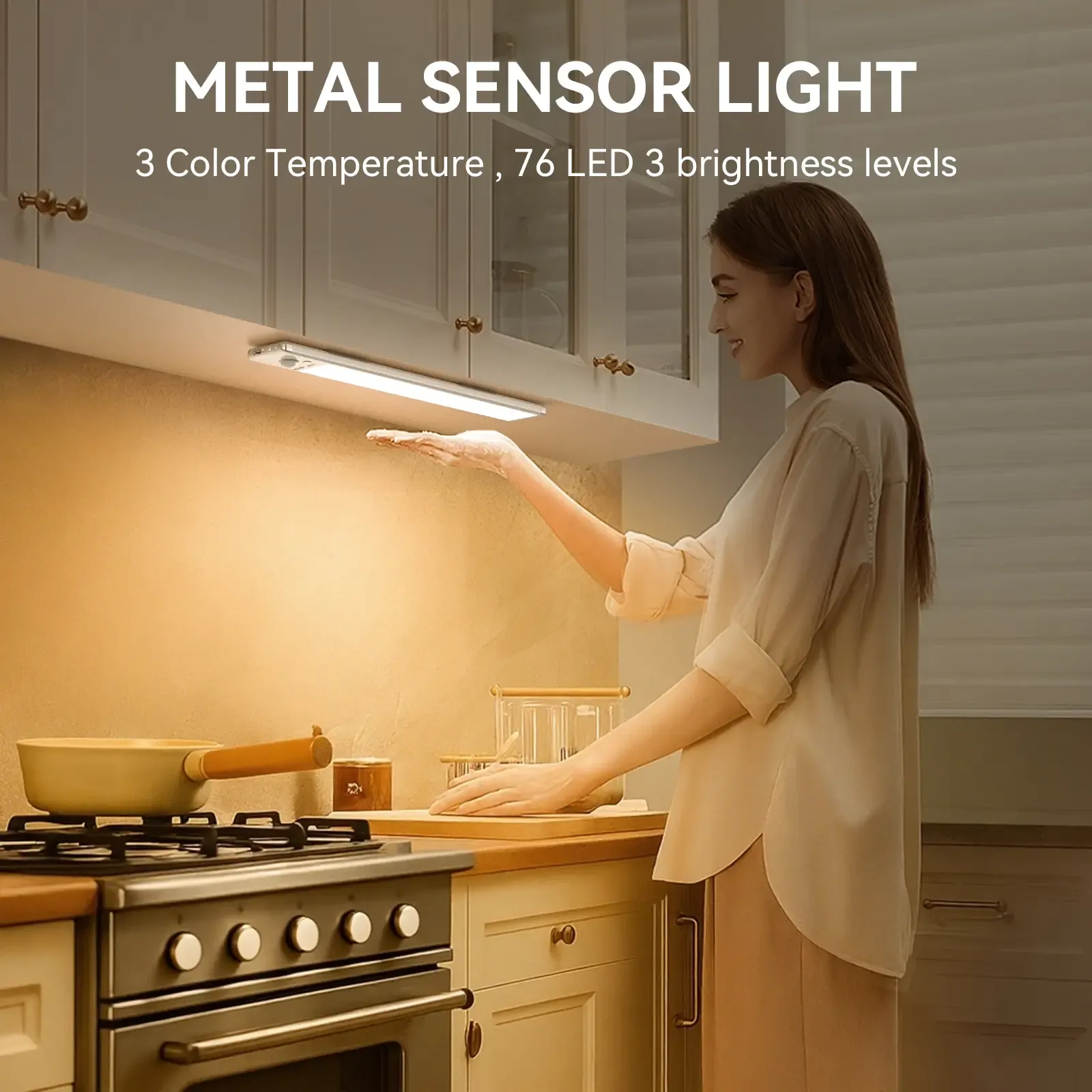 nder Cabinet Lights,Motion Sensor Night Light Indoor,1500mAh USB Rechargeable Light,Magnetic Installation Dimmable Lights for Kitchen,Wardrobe,Pantry, Closet,Bathroom,Stairs,Sink Cabinet,Garage