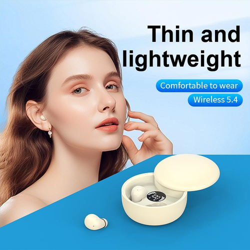 Ultra-Mini Bluetooth 5.4 Earbuds: Tiny Size, Big Sound!