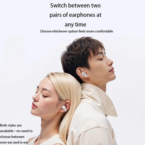 True Wireless Bluetooth Earphones — OWS Clip-on Ear-hook Style Sports Headphones with Ultra-Long Battery Life