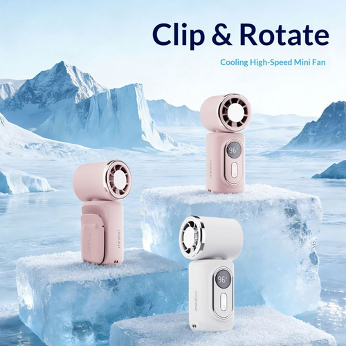 Portable handheld fan, USB rechargeable handheld turbine fan