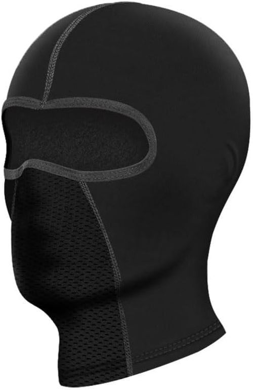 Black Full-Coverage Hood: Breathable Comfort, Perfect Concealment, Enhanced Cosplay Experience