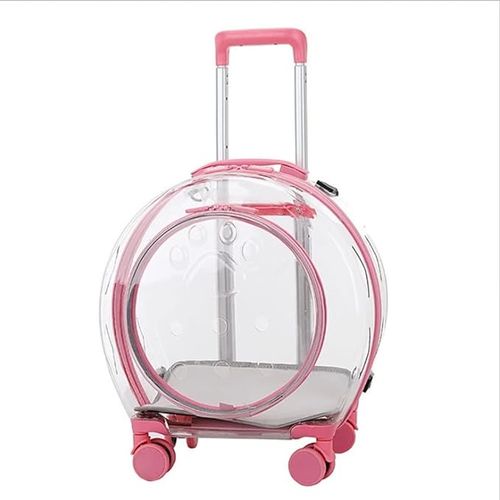 Relieve Travel Woes! Multi-functional Pet Cabin Rolling Suitcase: Safe, Comfortable, Your Pet's Ultimate Travel Companion!