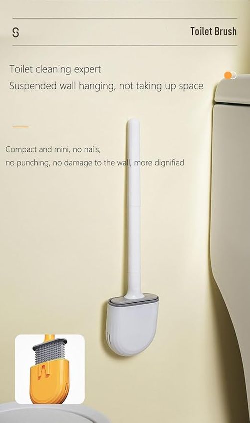 Say Goodbye to Stubborn Stains! Revolutionary Toilet Brush Makes Cleaning Easy and Effortless