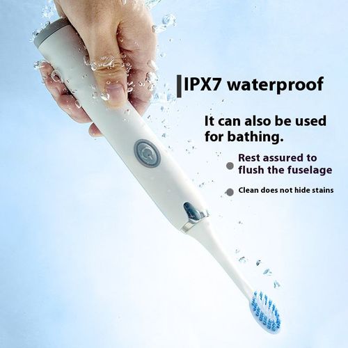 Waterproof Sonic USB Rechargeable Electric Toothbrush for Adults