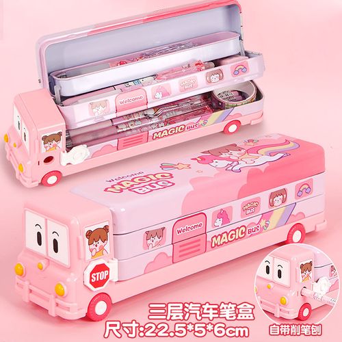Multifunctional children's creative stationery box