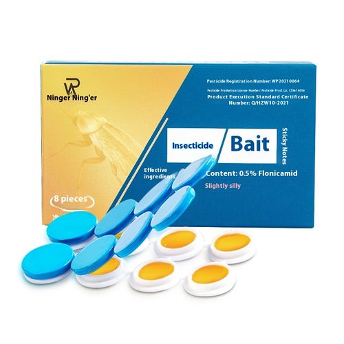 Indoor kitchen cockroach bait sticker for convenient cockroach control and removal