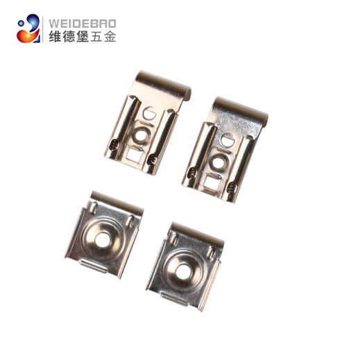 Mirror holder fixing bracket, bathroom mirror fixing clip buckle