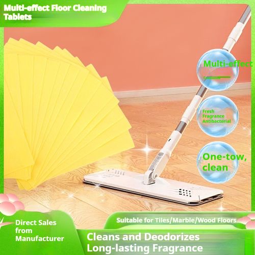 Multi-functional Floor Cleaning and Bacteriostatic Tablets, Suitable for Both Tiles and Wood Floors