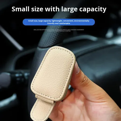 Multi-functional car sun visor storage clip for spectacles frames Vehicle sunglasses holder
