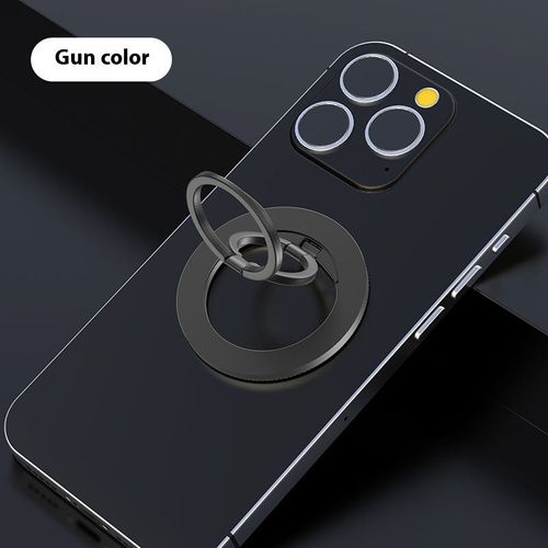 Magnetic Phone Ring Stand Metal Desktop Stand, Alloy Material, Ultra-thin Design