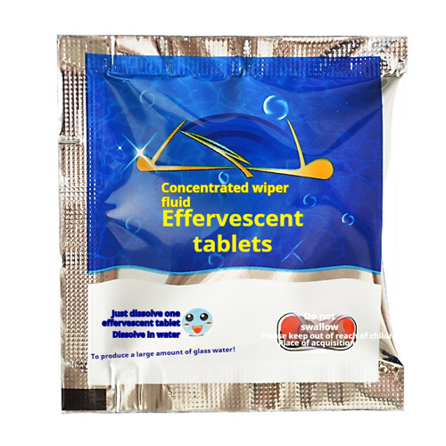 Car Windshield Washer Fluid Solid Ultra-Concentrated Automotive Cleaner Windshield Washer Fluid Effervescent Tablets