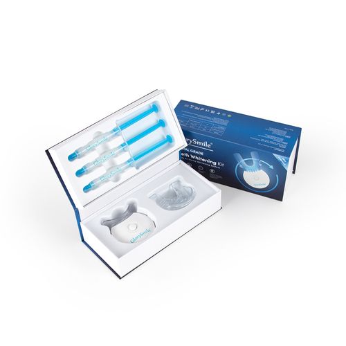 Teeth Whitening Gel for Home Use with Teeth Cleaning Device