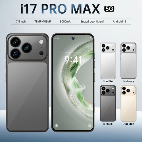 Bestselling Cross-Border i17 Pro Max Android Smartphone 16GB+1TB Direct from Source Factory
