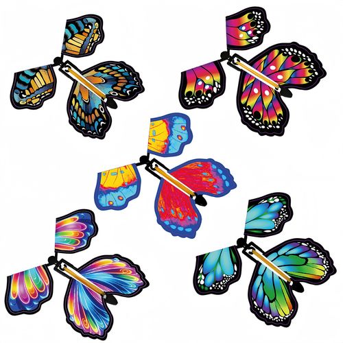 Flying Butterfly Magic Butterfly Novelty Bookmark Toy Gift