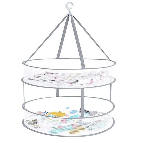 Clothes Drying Net Sock Drying Gadget Laundry Basket Drying Net Flat-Laying Mesh Bag for Clothes