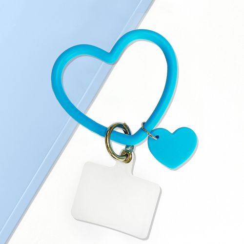 New portable silicone wristband keychain phone lanyard