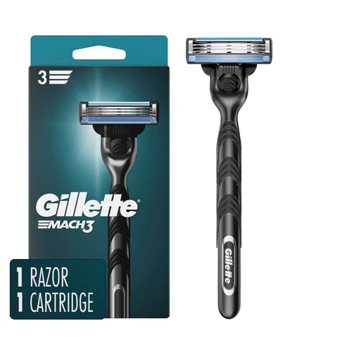 New Layered Geely Manual Cross-Border Five-Blade Men's Shaver for Facial Hair Removal and Balding Heads