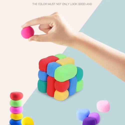 Ultra-Light Clay Crafting Set for Elementary Students: Colorful Modeling Clay DIY Children's Toy Set